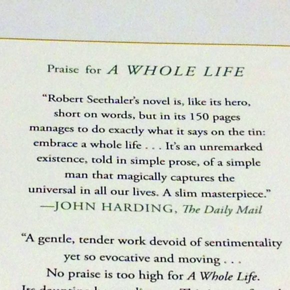 A Whole Life, Robert Sethaler - Picture 5 of 8